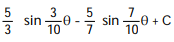  Evaluate the integral. - d  \theta   A)   B)   C)   D)   