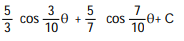  Evaluate the integral. - d  \theta   A)   B)   C)   D)   