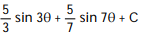  Evaluate the integral. - d  \theta   A)   B)   C)   D)   