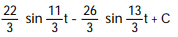 Evaluate the integral. -  dt  A)   B)   C)   D)  