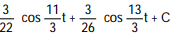 Evaluate the integral. -  dt  A)   B)   C)   D)  