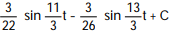Evaluate the integral. -  dt  A)   B)   C)   D)  