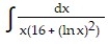 Evaluate the integral by making a substitution and then using a table of integrals. -  A)        + C B)        + C C)        + C D)        + C