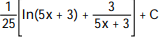 Evaluate the integral by making a substitution and then using a table of integrals. -  A)   B)   C)   D)  