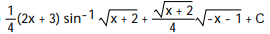 Evaluate the integral by making a substitution and then using a table of integrals. -    dx A)   B)   C)   D)  