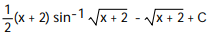 Evaluate the integral by making a substitution and then using a table of integrals. -    dx A)   B)   C)   D)  
