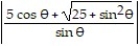  Evaluate the integral by making a substitution and then using a table of integrals. -  d   \theta  A)  -   ln   + C B)  -   ln   + C C)  -   ln   + C D)  -   ln   + C 