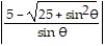  Evaluate the integral by making a substitution and then using a table of integrals. -  d   \theta  A)  -   ln   + C B)  -   ln   + C C)  -   ln   + C D)  -   ln   + C 