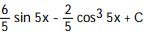 Use reduction formulas to evaluate the integral. -  A)    B)   C)   D)  
