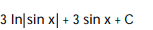 Use reduction formulas to evaluate the integral. -  A)    B)    C)   D)  