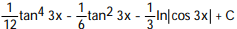 Use reduction formulas to evaluate the integral. -  A)   B)   C)   D)  