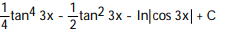 Use reduction formulas to evaluate the integral. -  A)   B)   C)   D)  