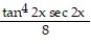 Use reduction formulas to evaluate the integral. -  A)    + C B)    + C C)    + C D)    + C