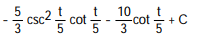 Use reduction formulas to evaluate the integral. -  A)   B)    C)   D)  