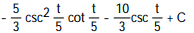 Use reduction formulas to evaluate the integral. -  A)   B)    C)   D)  