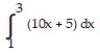 Use the Trapezoidal Rule with n = 4 steps to estimate the integral. -  A)  100 B)  25 C)  50 D)   