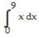 Use Simpson's Rule with n = 4 steps to estimate the integral. -  A)    B)    C)    D)  81