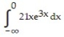 Evaluate the improper integral or state that it is divergent. -  A)  Divergent B)  0.3333 C)  -2.3333 D)  -4.667