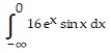 Evaluate the improper integral or state that it is divergent. -  A)  -16 B)  - 8 C)  0 D)  8