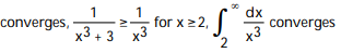 Determine whether the integral converges or diverges. -  A)    B)   C)   D)  