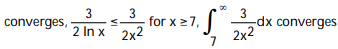Determine whether the integral converges or diverges. -  A)   B)   C)    D)  