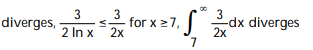 Determine whether the integral converges or diverges. -  A)   B)   C)    D)  