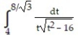 Evaluate the improper integral. -  A)    B)    C)    D)   