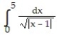 Evaluate the improper integral. -  A)  3 B)  6 C)  2 D)  4