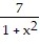  Find the area or volume. -Find the area under y =   in the first quadrant. A)     \pi  B)  14 \pi  C)  7 \pi  D)     \pi