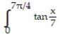 Evaluate the integral. -  dx A)    B)    C)    D)   
