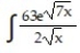 Evaluate the integral. -  dx A)      + C B)    + C C)    + C D)    + C