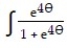 <strong>Evaluate the integral. - d \theta </strong> A) + C B) + C C) 4 ln (1 + ) + C D) ln (1 + ) + C