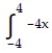 <strong>Provide an appropriate response. -Which of the following integrals, if any, calculates the area of the shaded region? </strong> A) dx B) dx C) dx D) dx