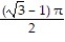 <strong>Find the volume of the described solid. -The solid lies between planes perpendicular to the x-axis at x = \pi /6 to x = \pi /2. The cross sections perpendicular to the x-axis are circular disks with diameters running from the curve to the curve </strong> A) - B) - C) ( - 1) \pi + D) (2 - 2) \pi -