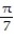 <strong>Find the volume of the solid generated by revolving the region bounded by the given lines and curves about the -y = , y = 0, x = 1, x = 7</strong> A) B) (ln 7) C) \pi D) \pi (ln 7)