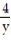  Find the volume of the solid generated by revolving the region about the y-axis. -The region enclosed by x =   , x = 0, y = 1, y = 5 A)  96/5  \pi  B)  64 /25  \pi  C)  64/5 \pi  D)  16/5  \pi