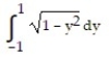  Solve the problem. -The disk   +    \le  1 is revolved about the y-axis to generate a torus. Find its volume. (Hint:   =    \pi , since it is the area of a semicircle of radius 1.)  A)      B)  10   C)  5   D)  5 \pi