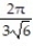 Solve the problem. -A water tank is formed by revolving the curve y = 6   about the y-axis. Find the volume of water in the tank as a function of the water depth, y. A)  V(y)  =     B)  V(y)  =     C)  V(y)  =     D)  V(y)  =    