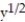 Solve the problem. -A water tank is formed by revolving the curve y = 6   about the y-axis. Find the volume of water in the tank as a function of the water depth, y. A)  V(y)  =     B)  V(y)  =     C)  V(y)  =     D)  V(y)  =    