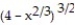 Find the length of the curve. -y =   from x = 1 to x = 8 A)  9 B)  18 C)  6 D)  12