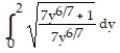  Set up an integral for the length of the curve. -x =   , 0  \le  y  \le  2 A)    B)    C)    D)    