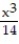  Find the area of the surface generated when the given curve is revolved about the x-axis. -y =   on   A)  1132/49   \pi  B)  263/9  \pi  C)  4528  \pi  D)  15, 551/ 756   \pi
