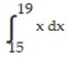 Graph the integrand and use geometry to evaluate the integral. -  A)  17 B)  68 C)  136 D)  34