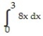 Graph the integrand and use geometry to evaluate the integral. -  A)    B)  36 C)  72 D)  24