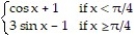 Evaluate the integral using the Fundamental Theorem of Calculus. -  where f(x)  =   A)  2   B)    +   C)    -1 D)  2   -  