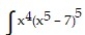 Evaluate the integral using the given substitution.       -  dx , u =   - 7 A)       B)       C)      D)      