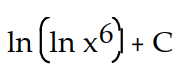 Evaluate the integral.            -  A)      B)       C)      D)       