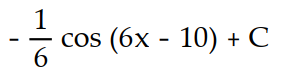 Evaluate the integral.            -  A)       B)       C)       D)      