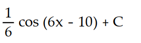 Evaluate the integral.            -  A)       B)       C)       D)      