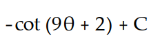 Evaluate the integral.            -  A)      B)       C)       D)      